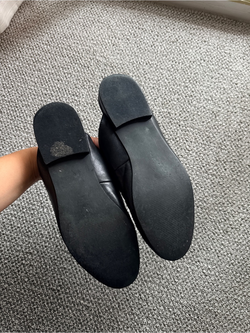 Steve Madden Leather Slip-Ons - Picture 3 of 7